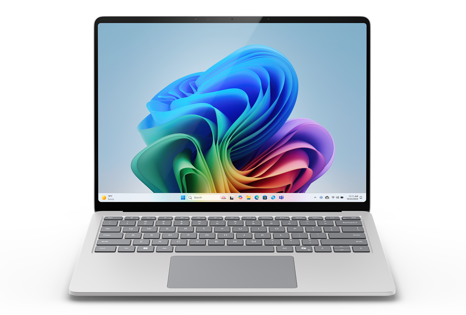 Composição central de Laptop 13.8 Platina