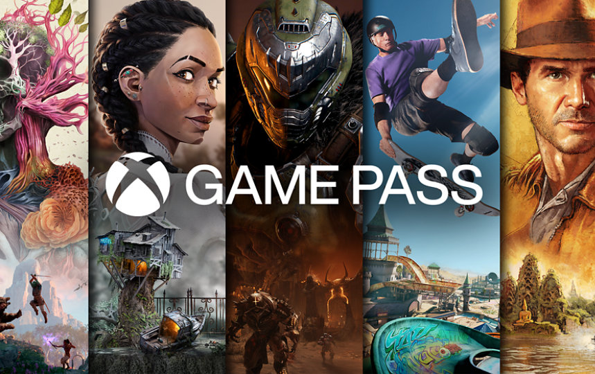 Mit Xbox Game Pass sind viele verschiedene Spiele für dich verfügbar.