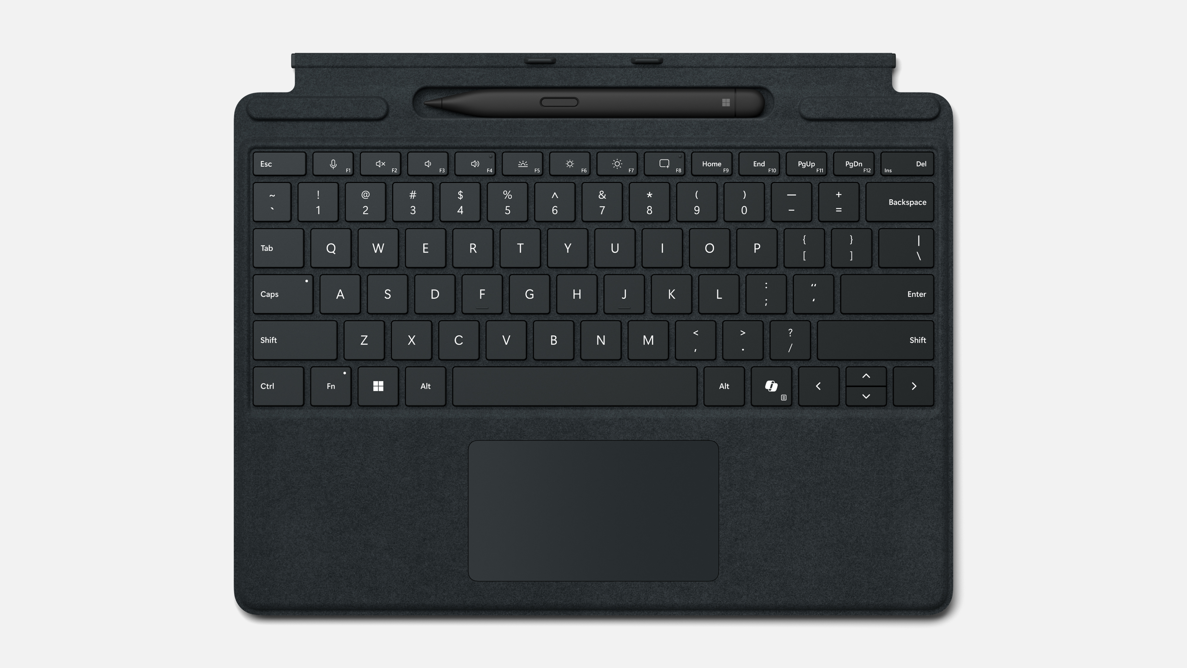 An Image of the Surface Pro 13-inch Keyboard with Slim Pen