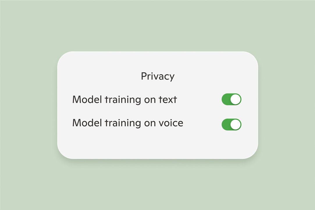 Copilot Privacy settings toggles set to the on position