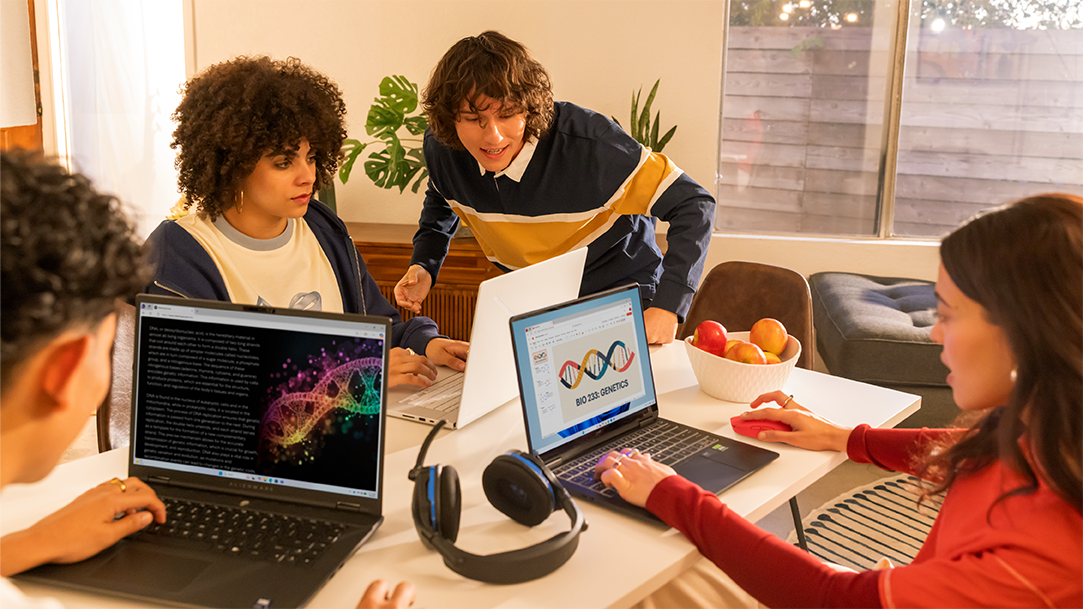 Students explore game-based learning with their Windows PCs