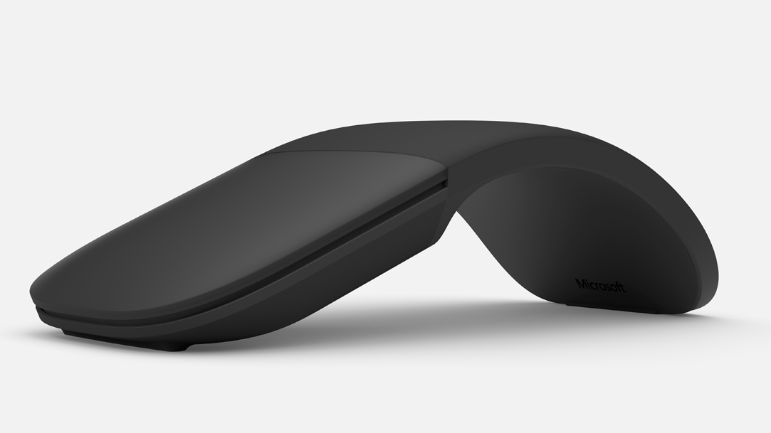 Surface Arc Mouse in black
