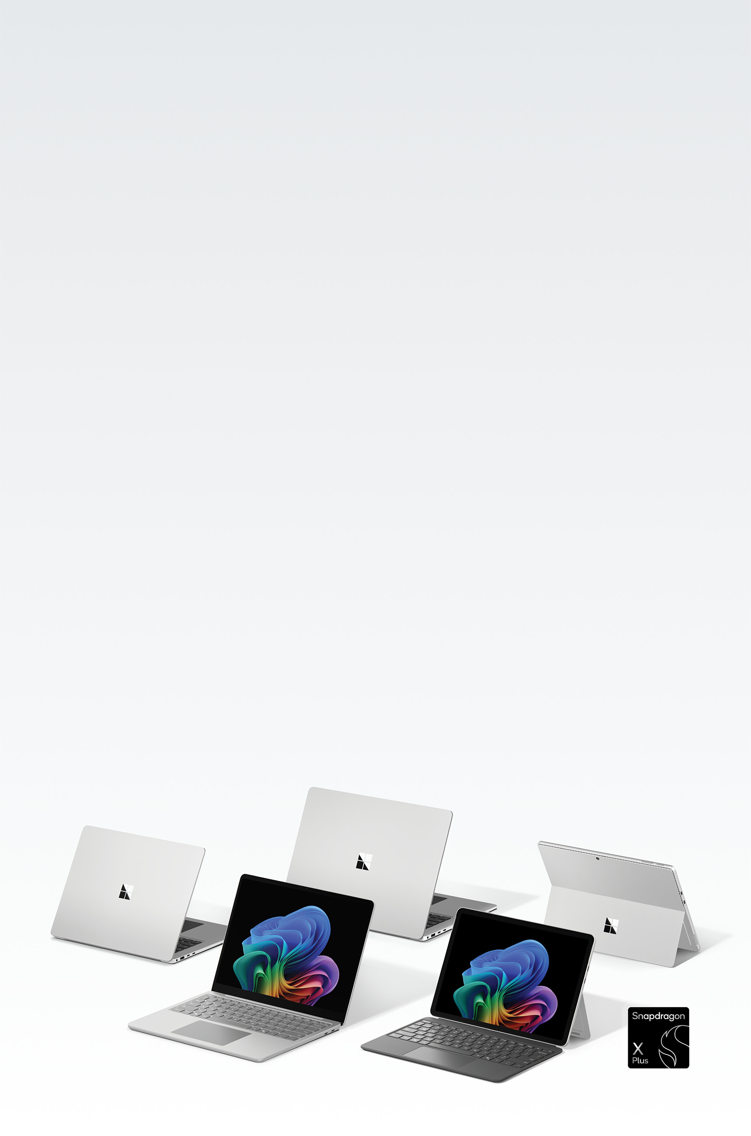 Render of Surface Laptop and Surface Pro side by side