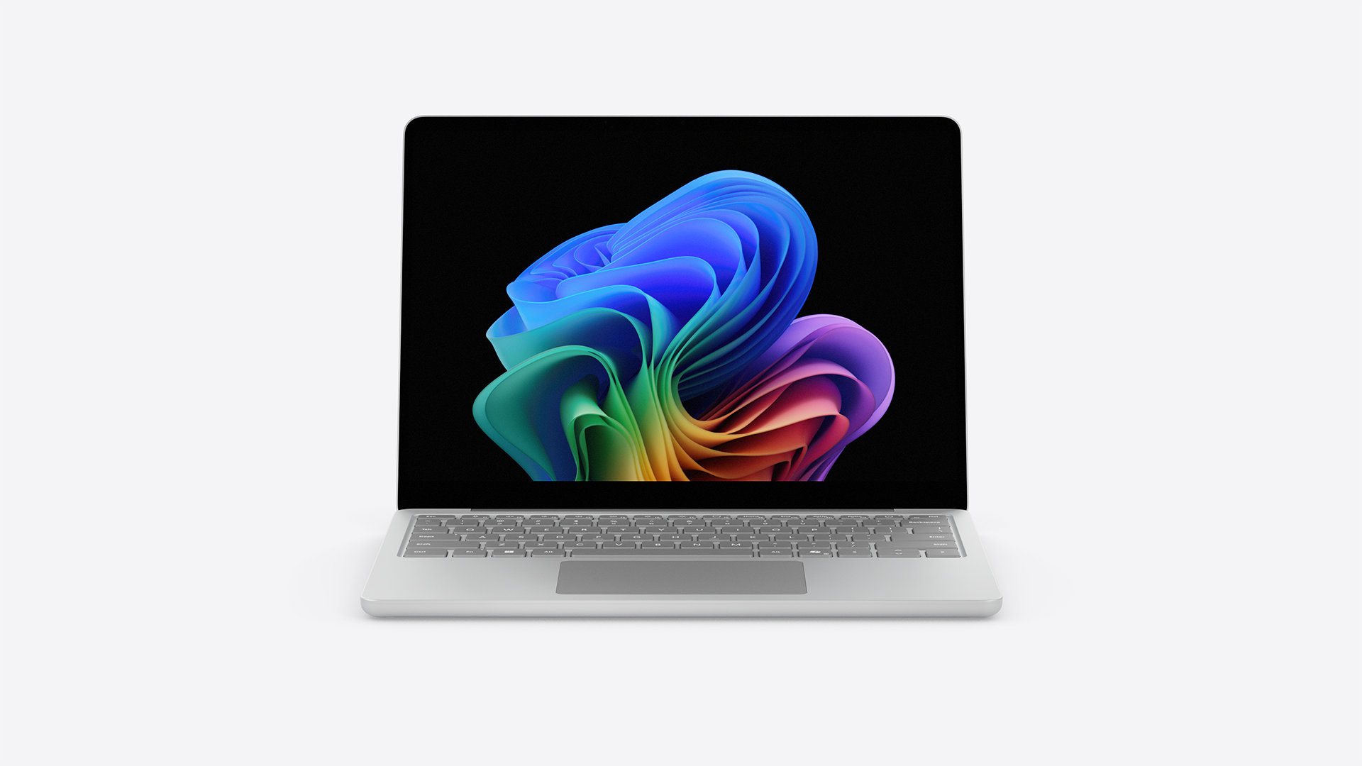 Surface Laptop open and front facing