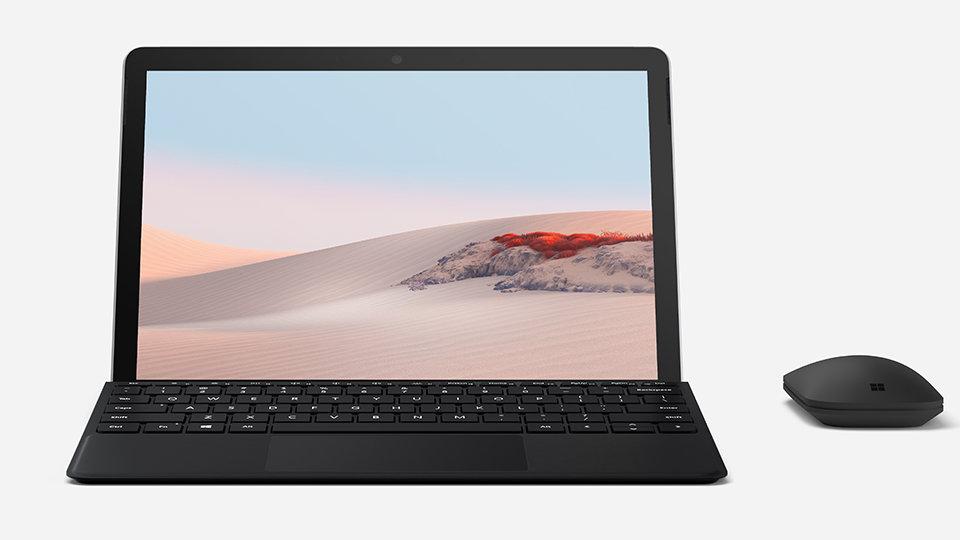 Surface Mobile Mouse connected to a Surface device via Bluetooth.